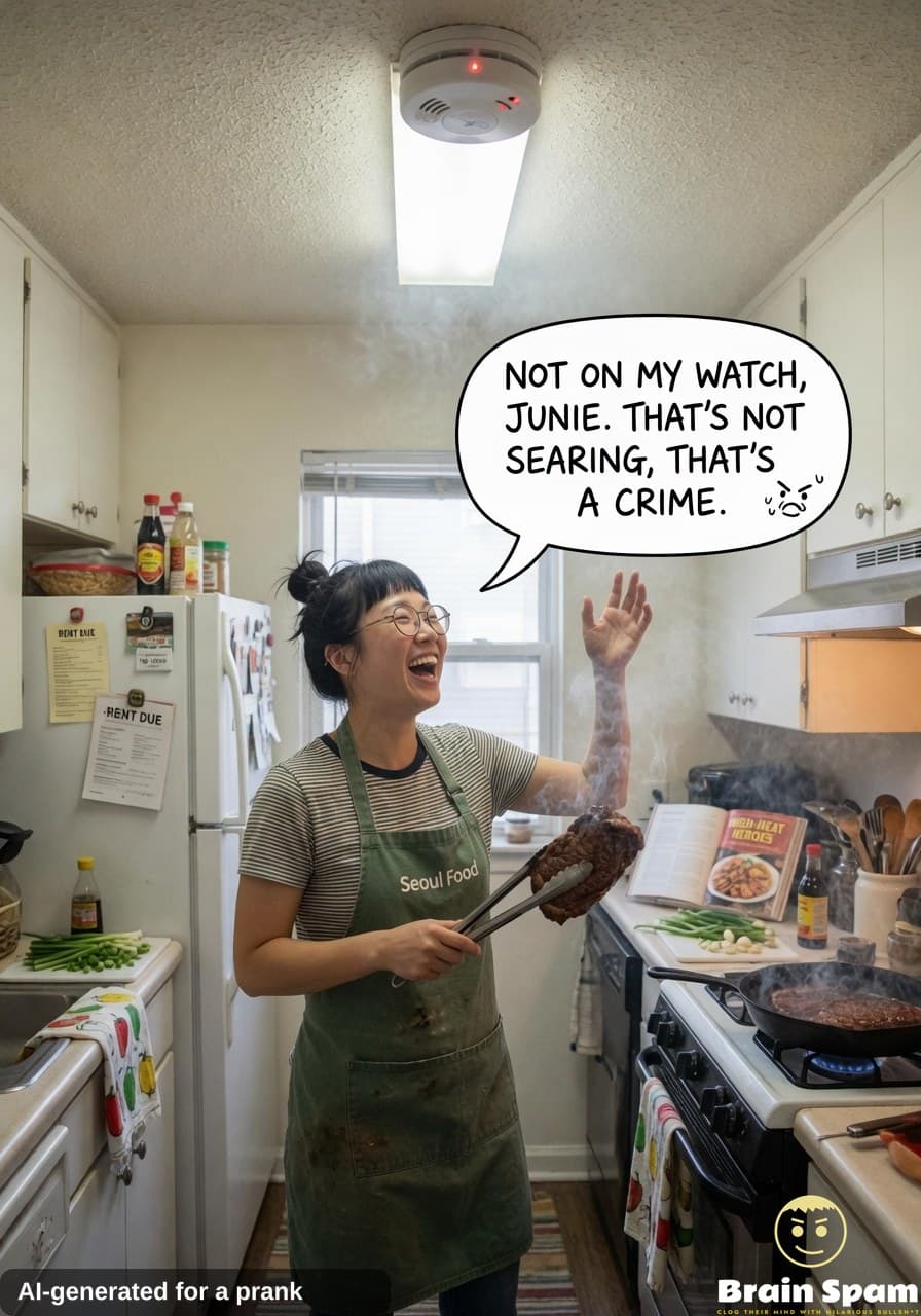 Home Cook Reports Smoke Detector Developing Firm Views On Searing Methods